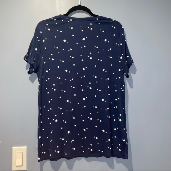 Croft & Barrow Classic T-Shirt Short Sleeve Navy in Size XL - Picture 4 of 4